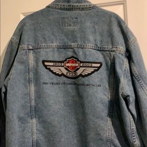 Men’s Harley Davidson 100 year anniversary jacket